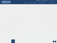 Tablet Screenshot of moehring-hro.de